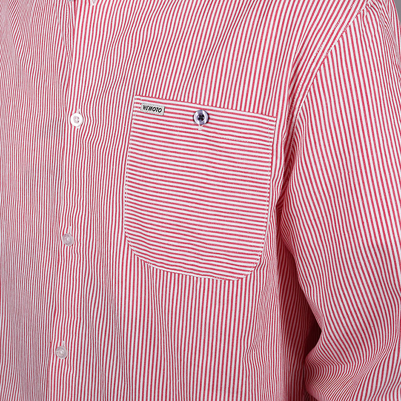 мужская красная рубашка Wemoto Cohen Shirt 11301-504 - цена, описание, фото 2